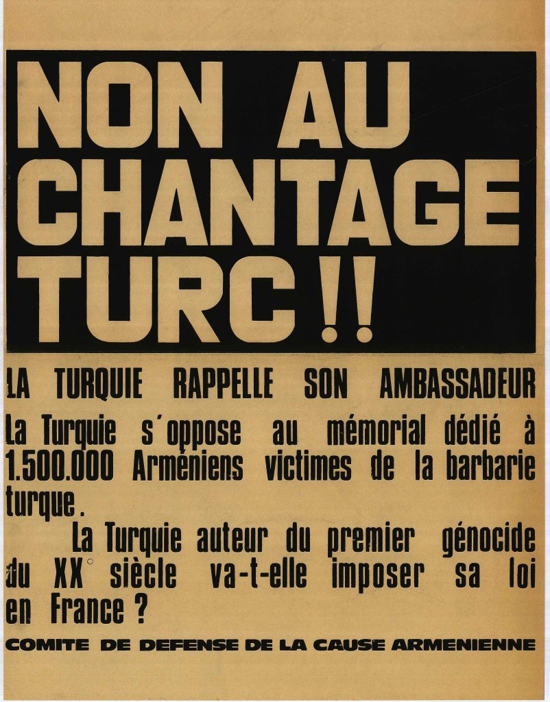 CDCA – Non au chantage turc